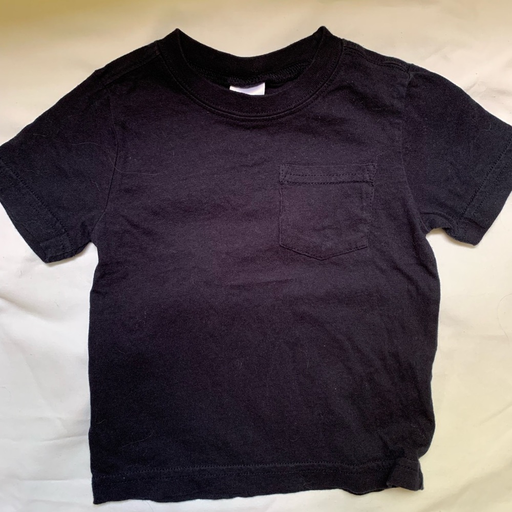 EUC Gymboree 6-12m navy blue tshirt